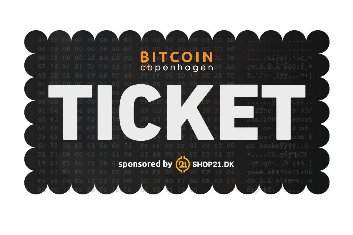 Bitcoin Copenhagen Ticket